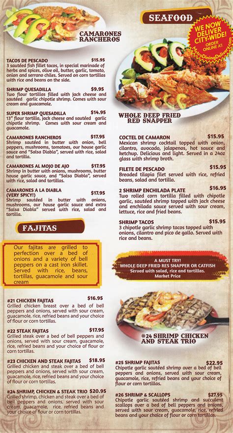 Pancho Villa Mexican Grill | Full Menu | Lincoln NE | Order Online | City-Wide Delivery | Metro ...