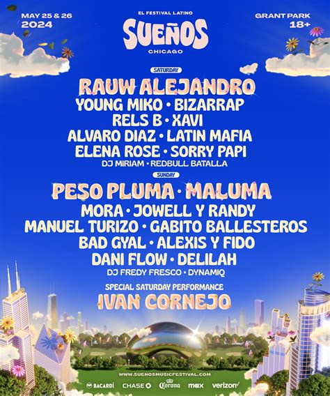 Sueños Music Festival 2024 Lineup - The Garnette Report