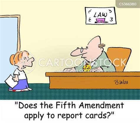 The 5th Amendment Cartoon