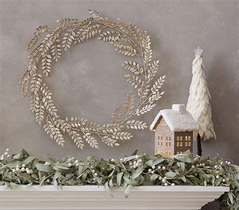 Glitter Christmas Wreath | Christmas Decorations | Pottery Barn Kids