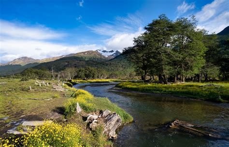 4K, 5K, Ushuaia, Patagonia, Argentina, Mountains, Rivers, Scenery, HD ...