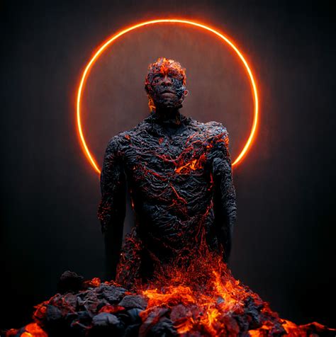 ArtStation - Midjourney - Lava Man