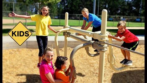 Learn English Words! Opposites! Front Back Playground with Sign Post Kids! - SignPost Kids