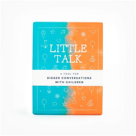 Little Talk Deck | Family card games, Family conversation cards ...