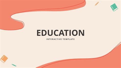 Free Google Slides Interactive Education PowerPoint Template