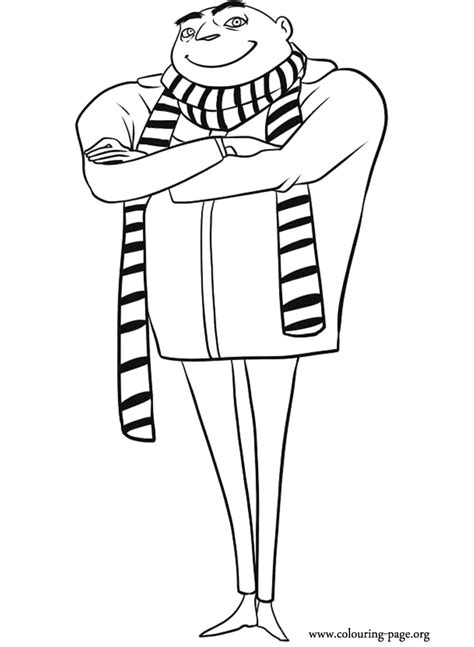 Gru Coloring Pages