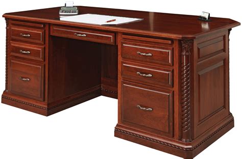 Lexington Series Executive Desk-Ohio Hardwood Furniture