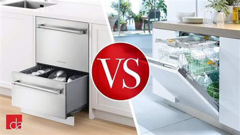 Drawer Dishwasher vs Standard Dishwasher - YouTube in 2020 | Drawer ...