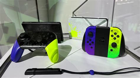 Nintendo Switch OLED Splatoon Joycons Controllers And Straps | ubicaciondepersonas.cdmx.gob.mx