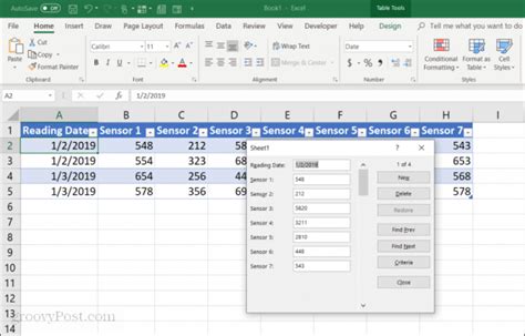 How to Create a Data Entry Form in Excel