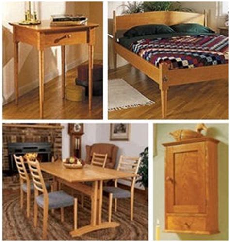 Shaker Style Furniture Plans from WOOD Store