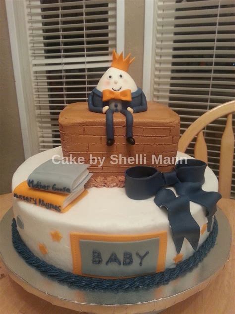 Humpty Dumpty Baby Shower Cake - CakeCentral.com