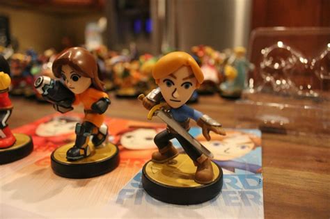 Photos of the Mii Fighters amiibo 3-pack