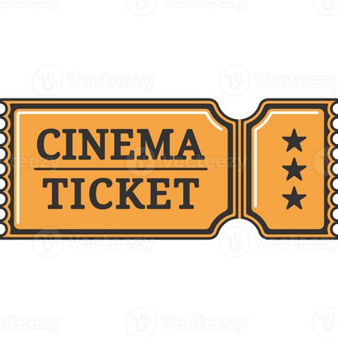 Movie Ticket Illustration PNG Transparent Background 35087770 PNG