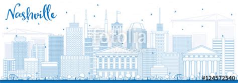 Nashville Skyline Vector at GetDrawings | Free download