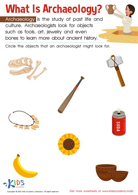 Repeated Archaeology Addition Worksheet for kids - Worksheets Library