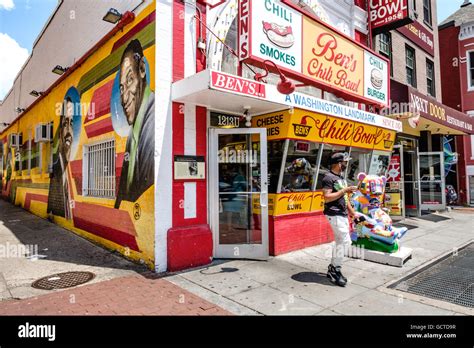 Ben's chili bowl mural hi-res stock photography and images - Alamy