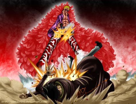 One Piece Law vs Doflamingo by Unrealyeto on DeviantArt