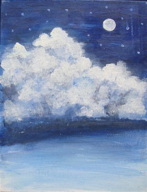 Moonlit night Painting by Sonali Singh - Fine Art America