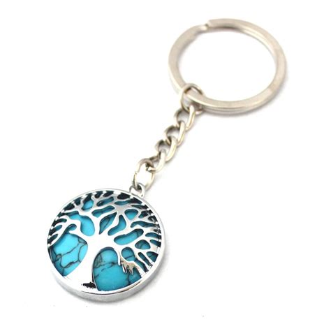 Family Tree Keychain Family Birthstone Keychain Tree of Life - Etsy