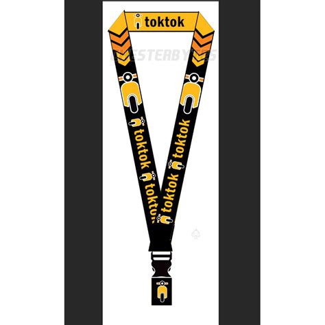 Toktok design lanyard id lace personalized lanyards ID Sling with Ghook | Shopee Philippines