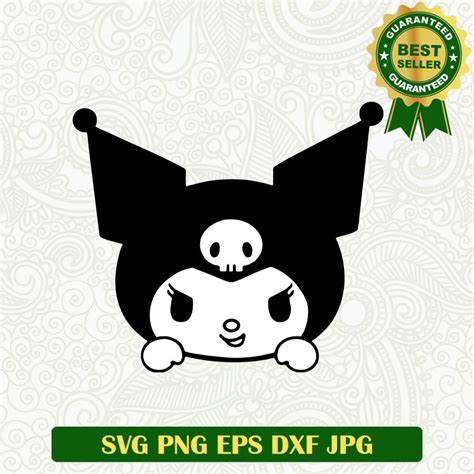 Kuromi SVG, Kuromi anime SVG, Kuromi face SVG file – Lightberty