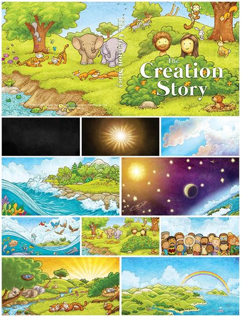 The Creation Story Book by eikonik on DeviantArt | Bijbel, Thema, Jezus