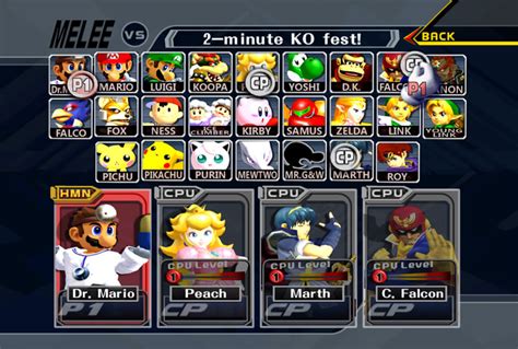 Super Smash Bros. Melee ROM - GameCube Games - Free Download