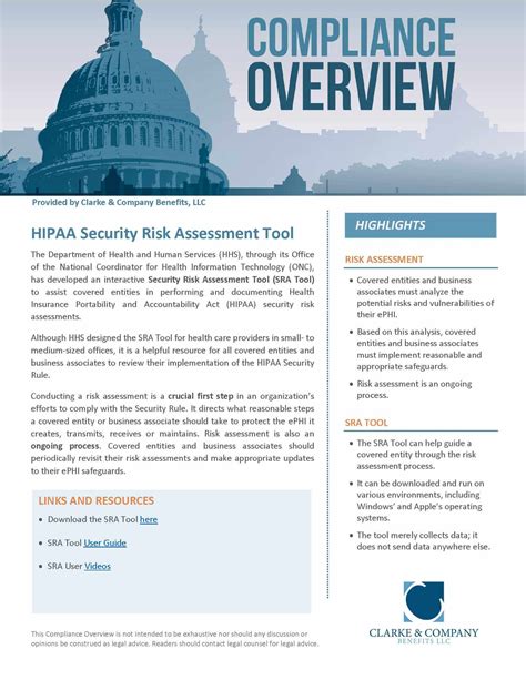 HIPAA Security Risk Assessment Tool