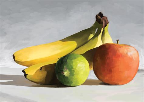 Fruit Still Life, Digital Painting | graficgod