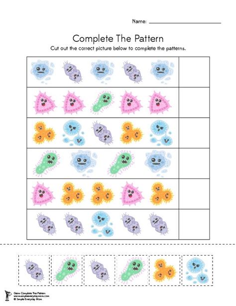 Free Printable Germ Worksheets For Kindergarten | Healthy habits ...