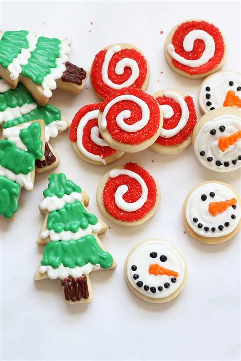 Decorated Christmas cookies, no-fail cut-out cookie and royal icing recipes