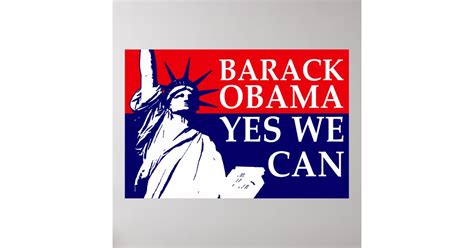 Barack Obama: Yes We Can! Poster | Zazzle