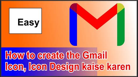 How to Create the Gmail Icon in Corel Draw - Corel draw me Gmail Icon kaise banayen - uday4you ...