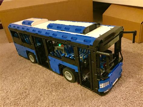 LEGO MOC-5161 Motorized Bus (Technic 2016) | Rebrickable - Build with LEGO