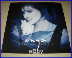 ENYA. Dark Sky Island Vinyl Album SIGNED (Rare) | Signed Vinyl Album