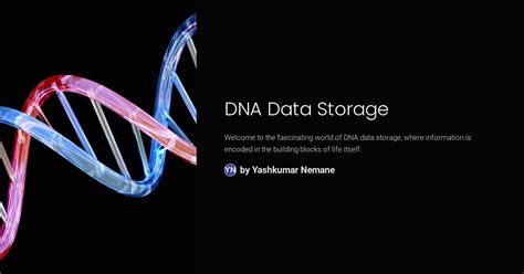 DNA Data Storage