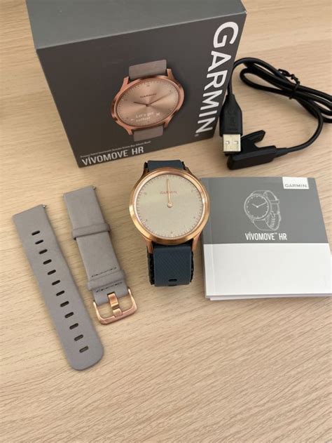 GARMIN vivomove HR premium rose gold hybrid smartwatch | Kaufen auf Ricardo