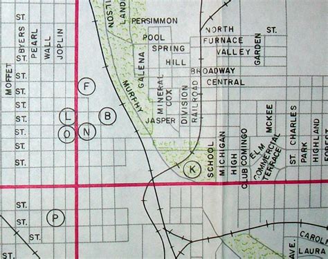 Joplin MO c1990 | Map by L&S Maps. | davecito | Flickr