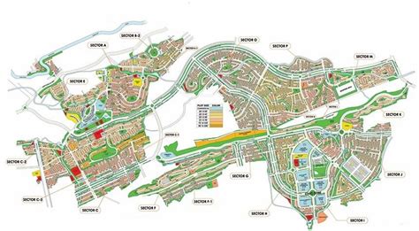 Bahria Enclave Islamabad (Updated) 2021 - Payment Plan - Location Map