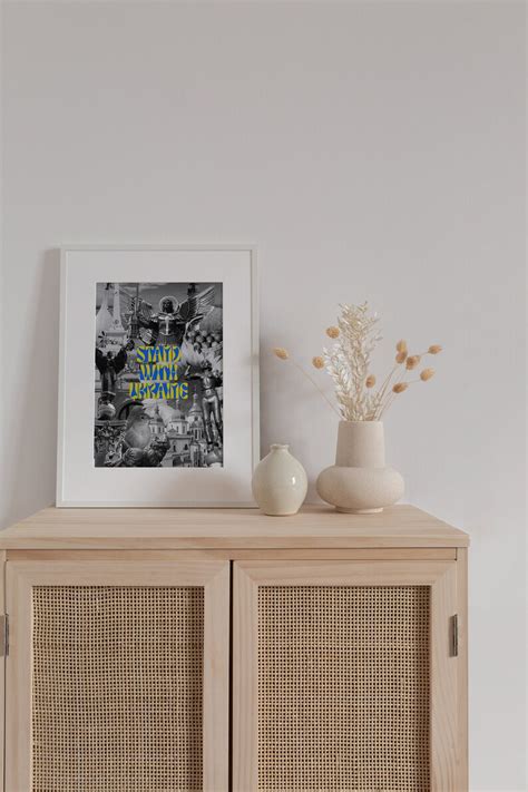 STAND WITH UKRAINE Ukraine Monuments Symbols Art Print Kiev - Etsy