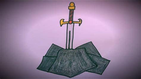 Sword In The Stone Drawing