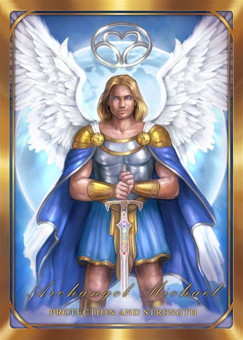 Image of Archangel Michael the angel of PROTECTION AND STRENGTH