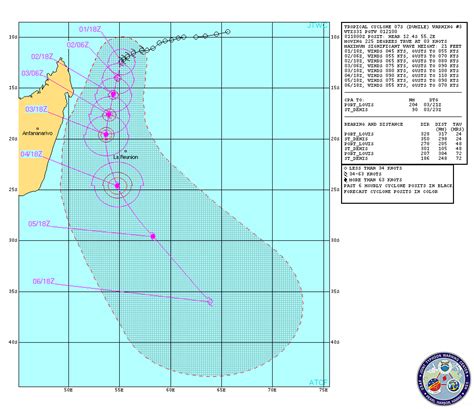 SA Weather and Disaster Observation Service: Tropical Cyclone Activity: Indian Ocean (Update 3)