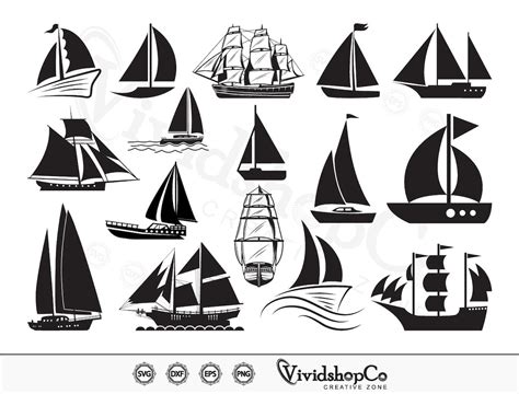 Sailboats SVG, Sailing Boat Svg, Sailing Svg, Sailboat Clipart, Cut ...