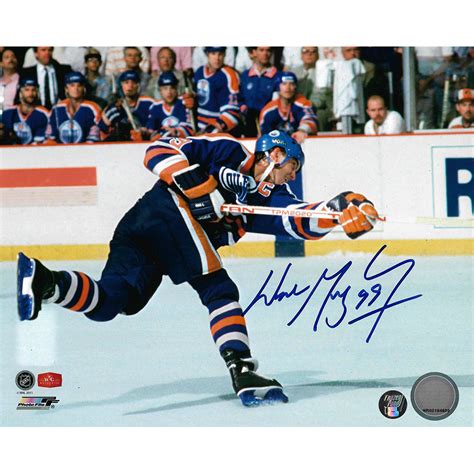 Wayne Gretzky Autographed Edmonton Oilers 8X10 Photo - NHL Auctions