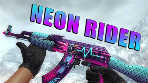 CS:GO SKINS - AK-47 | Neon Rider Gameplay [Horizon Case] + GIVEAWAY 🎁 - YouTube