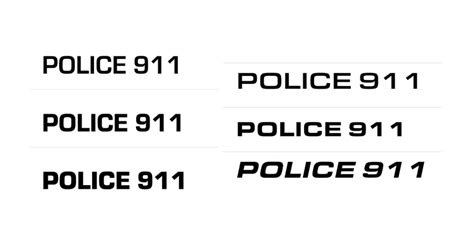 28+ Powerful Police Fonts for Authoritative Designs