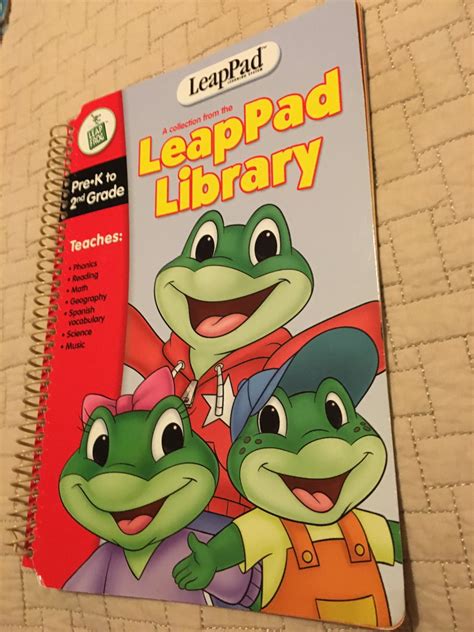 Leapfrog Leappad Library Pre-k to 2nd Grade Leappad Learning System Collectible Book - Etsy