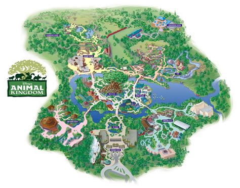 Animal kingdom disney, Disney animals, Animal kingdom map